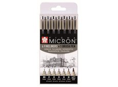 Pigma Micron set 6+1