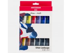 Amsterdam set urbani pejzaž boje 12x20 ml