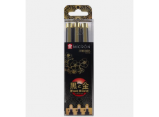 Pigma Micron Black&Gold set 3