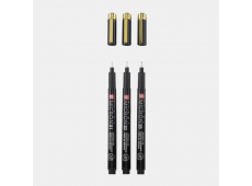 Pigma Micron Black&Gold set 3