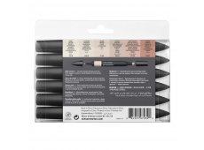 Winsor&Newton Promarker Skin Tones 1 set 6.