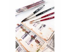 Da Vinci set kistova za akvarel Urban Watercolor Journey....