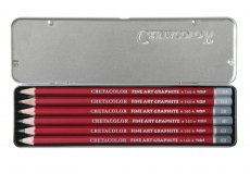 Cretacolor Cleos grafitne olovke set 6b