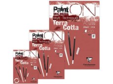 Paint On mix media blokovi terracotta