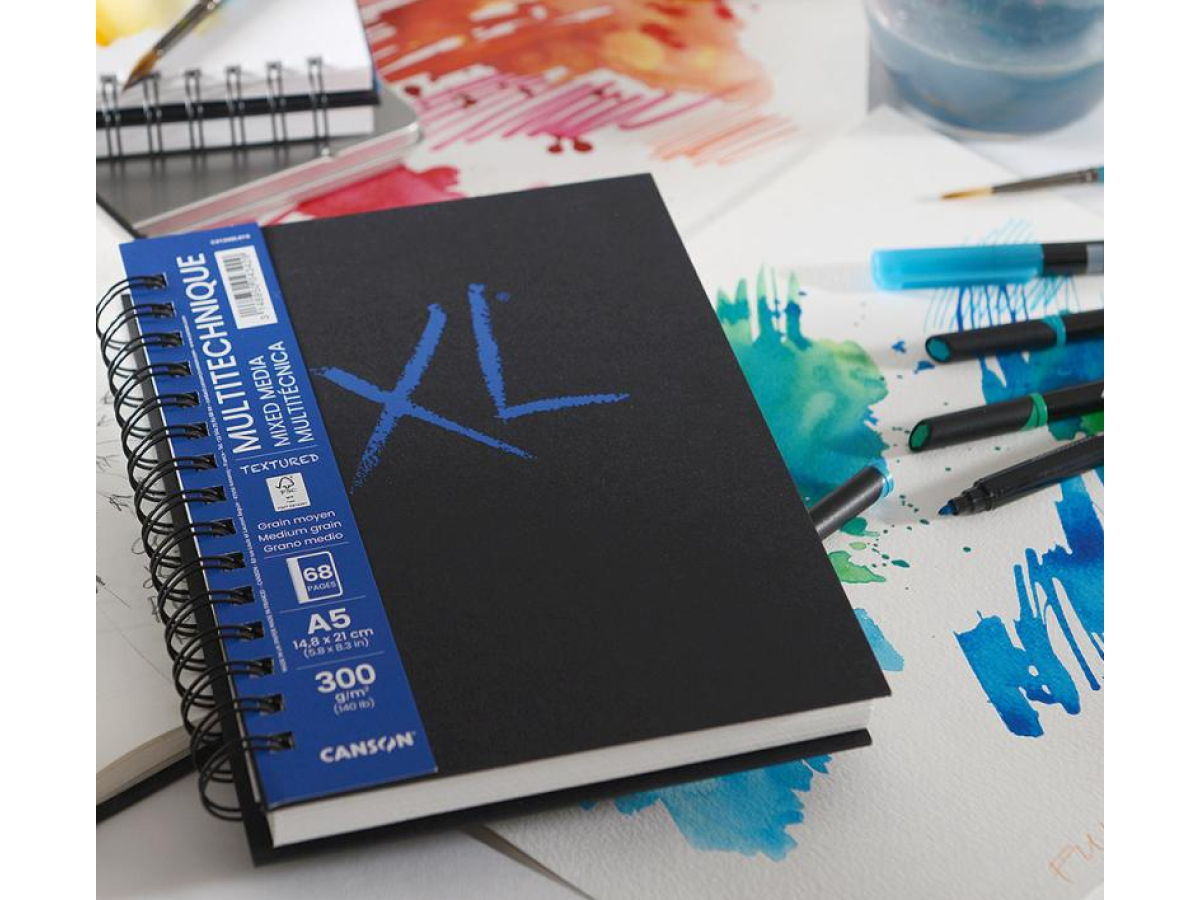 ARTMATERIJAL CANSON XL ART BOOK MIXED MEDIA TEKSTURIRANI PAPIR 300g