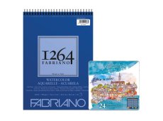 SET FABRIANO 1264 AKVAREL BLOK + MARINO AKVAREL OLOVKE