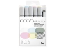 COPIC MARKERI SKETCH SET 6 BLENDING BASIC