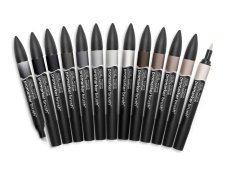 WINSOR & NEWTON PROMARKER BRUSH NEUTRAL TONES SET 12+1