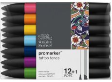 WINSOR & NEWTON PROMARKER TATTOO TONES SET 12+1